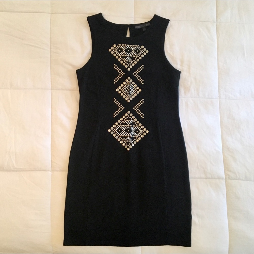 Forenza Studded Black Mini Dress Size S